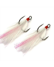 Load image into Gallery viewer, Gamakatsu Feathered Treble (Red)