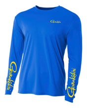 Load image into Gallery viewer, GAMAKATSU PERFORMANCE SHIRT LONG SLEEVE BLUE