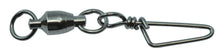 Load image into Gallery viewer, BALL BEARING SWIVELS 2 WELDED RINGS AND COAST LOCK SNAP