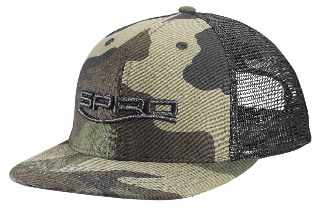 SPRO TRUCKER CAMO BLACK LOGO