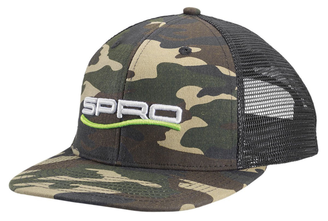SPRO TRUCKER CAMO WHITE LOGO