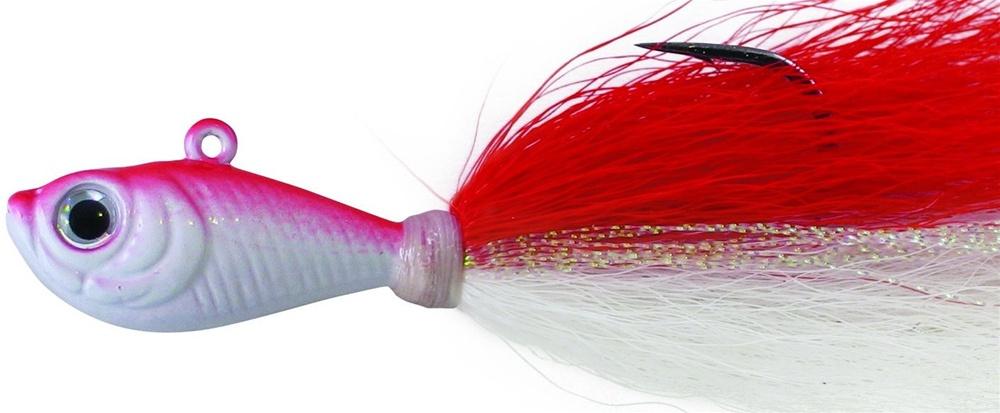 BUCKTAIL JIG RED WHITE