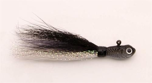 MINI BUCKTAIL JIG DRK SHAD 1/8- 2pk
