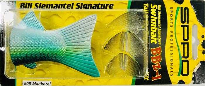 SB80 FIN & TAIL SET MACKEREL