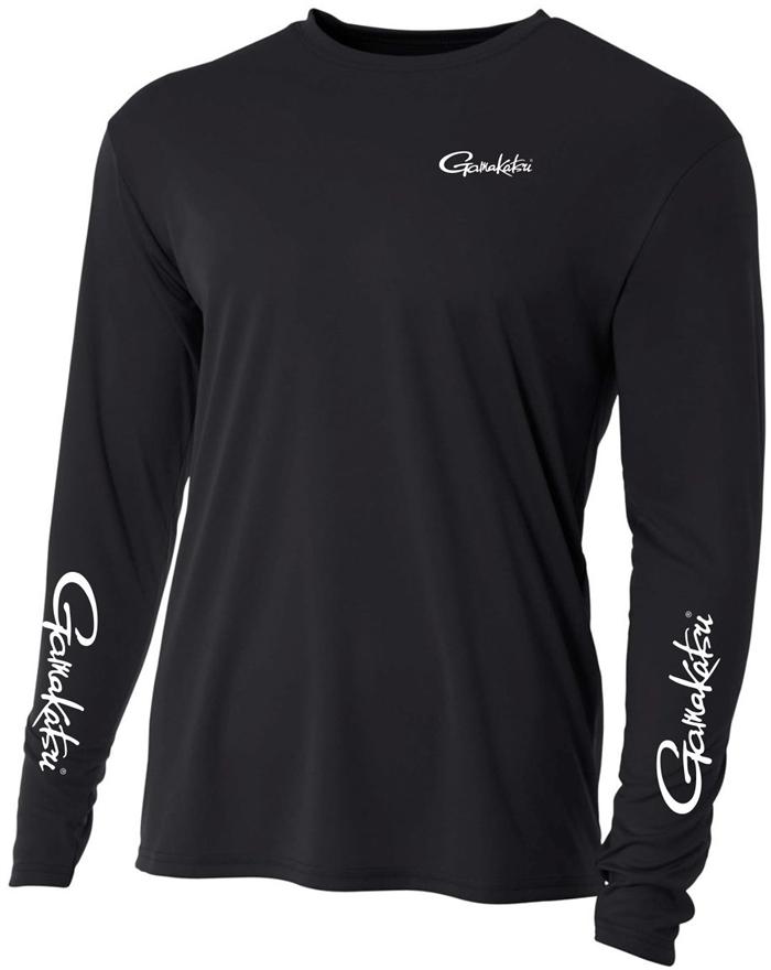 GAMAKATSU PERFORMANCE SHIRT LONG SLEEVE BLACK
