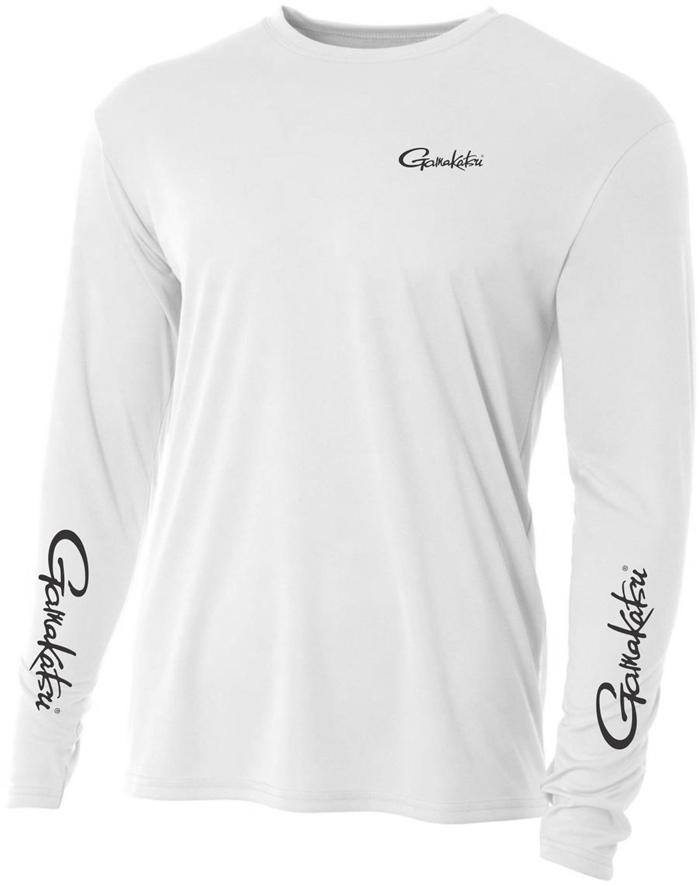 GAMAKATSU PERFORMANCE SHIRT LONG SLEEVE WHITE
